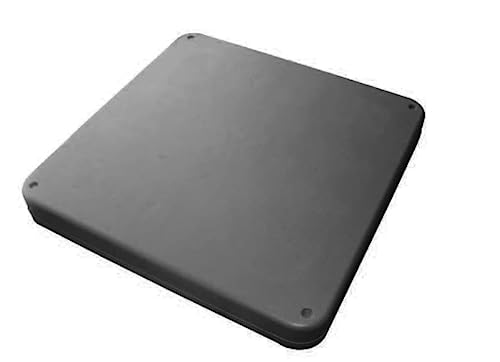 Century 36"x36"x3" Black Plastic Condenser Unit Pad or Equipment Pad- #18048B