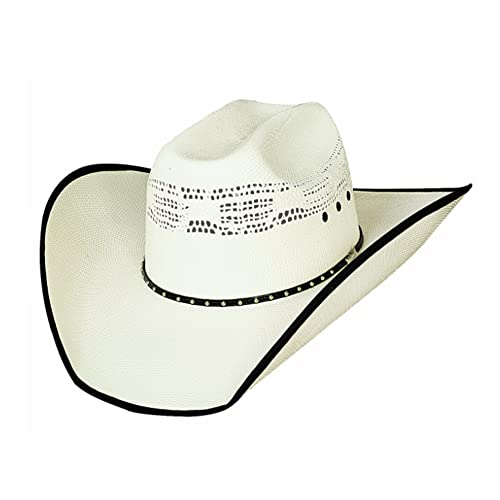 Bullhide Justin Moore Montecarlo Hats Beer Time Western 20X Bangora Straw Cowboy Hat (7)