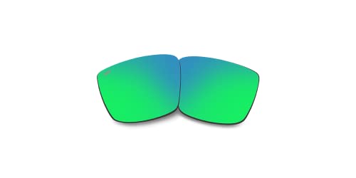 Costa Del Mar Reefton 6S9007 900707 64MM Green Mirror 580P Plastic Polarized Replacement Lenses for Men for Women For Men For Women+ BUNDLE with Designer iWear Complimentary Care Kit