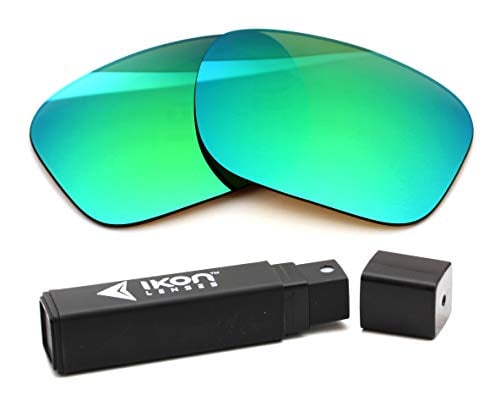 IKON LENSES Replacement Lenses For Costa Whitetip (Polarized) - Fits Costa Del Mar Whitetip Sunglasses (Emerald Green Mirror)