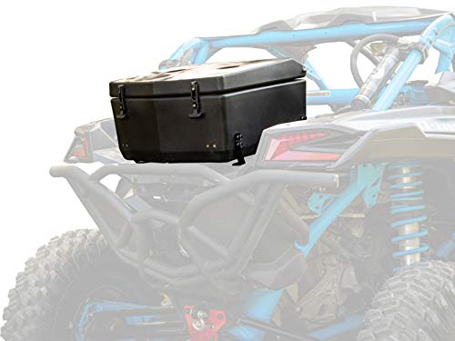 SuperATV Heavy Duty Rear Insulated Cooler/Cargo Box for 2017+ Can-Am Maverick X3 | 30-Liter Capacity | 100% Fit Guarantee | Sealed Lid Keeps Drinks Cold and Accessories Dry