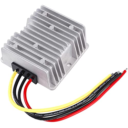 12V to 48V DC Step UP Converter, EAGWELL DC Converter Regulator 6A 288W Power Supply Adapter for Golf Cart Club Car Truck Vehicle Boat Solar System