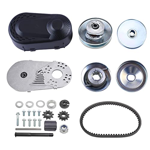 BATONECO 30 series torque converter Kit for Predator 212CC 6.5 HP 3/4" Bore Clutch 10T #40/41/420 and 12T #35 Chain Replaces Go Kart Mini Bike Comet TAV2 30-75 Manco