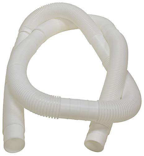 EZ-Flo PVC Bilge Pump Discharge Hose, 1-1/4 Inch ID x 6 Feet, White, 98587