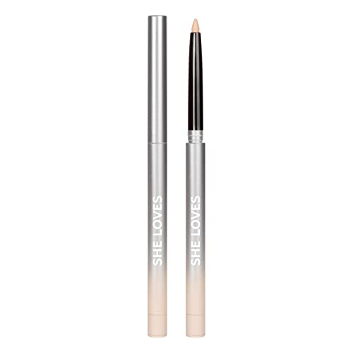 Kusslippe Concealer Pencil,Contour Highlighter Stick,Full Coverage Foundation Waterproof Concealer Pen for Eye Dark Circles,Freckles,Acne Marks,Scar,Tattoos 0.47oz (#1)