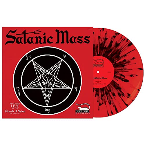 Satanic Mass - RED/BLACK SPLATTER