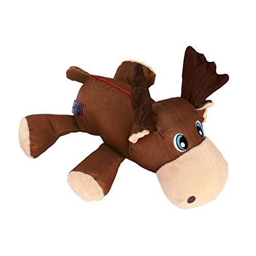 KONG - Cozie Ultra Max Moose - Squeaky Plush Dog Toy with Reinforced Seams - for Large Dogs