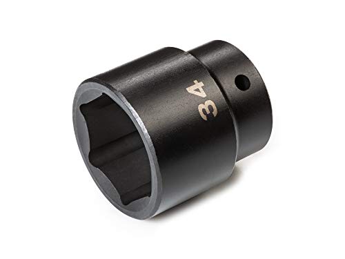 TEKTON 1/2 Inch Drive x 34 mm 6-Point Impact Socket | SID22134