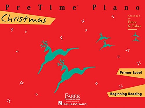 Pretime Piano Christmas, Primer Level: Beginnning Reading (Faber Piano Adventures)