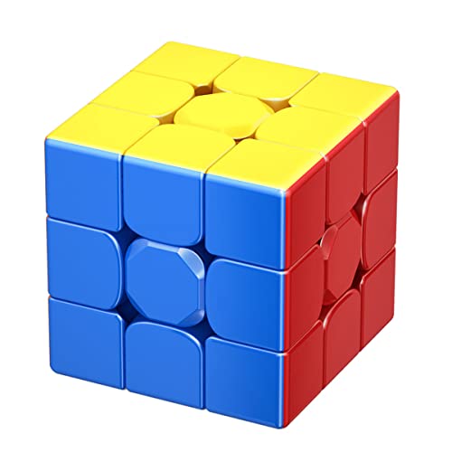 FUNNXYZ Moyu Super RS3M 2022 Magnetic 3x3 Speed Cube Professional Stickerless Magnetic Cube Upgraded Version of Moyu RS3M (Magnetic Version)