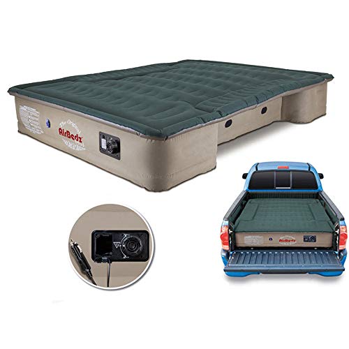 Pittman Outdoors PPI-303 AirBedz Pro3 Truck Bed Air Mattress | Mid Size-Short Bed, 6-6.5 Feet in Length with Built-in DC Air Pump | The Original Truck Bed Air Mattress