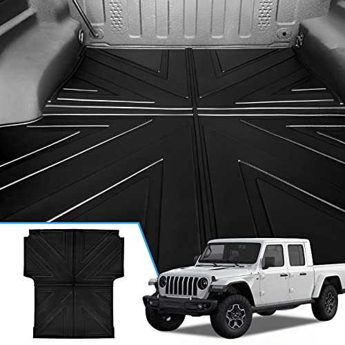 JTYZSM fit for 2019-2023 Jeep Gladiator JT Bed Mat All Weather Truck Bed Liners for 2019 2020 2021 2022 2023 Jeep Gladiator Accessories