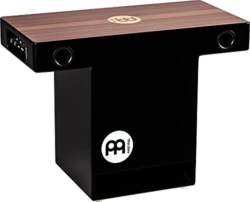 Meinl Pickup Slaptop Cajon Box Drum with Internal Snares and Forward Projecting Sound Ports -NOT MADE IN CHINA - Walnut Playing Surface, 2-YEAR WARRANTY (PTOPCAJ2WN)