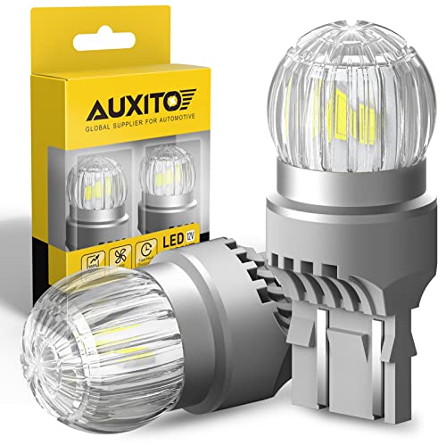 AUXITO 2023 Upgraded 7443 LED Bulbs Reverse Lights 6000K White 350% Brighter, 7440 7444 7441 LED Light for Tail Light, Backup light, DRL, Brake Signal Lights, Pack of 2