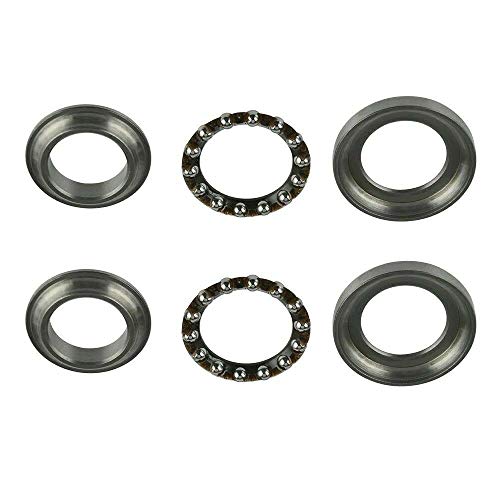 Fork Neck Steering Stem Head Bearings Set Compatible with Honda CRF50 XR50 XR100 Z50 Z50R C70 CT70 CT90 SL70 SL90 Pit Bike