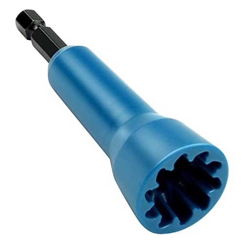 Wire Twisting Tool, Wire Nut Twister, Spin Twist Wire Connector Socket, Wire Twisting Spinner, Wire Twister, Wire Nut Driver, Wire Twister Tool for Drill and Wire Connector Driver with 1/4" Chuck