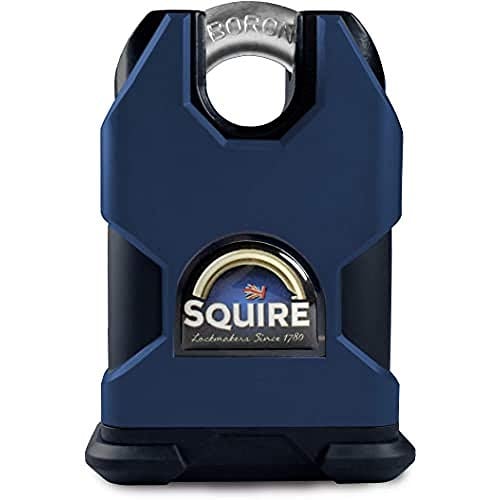 Squire SS50CP5 Closed Shackle Steel Padlock, One Size, Blue
