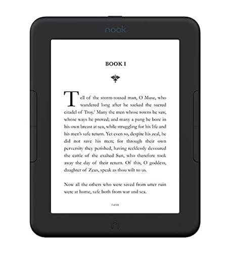 Barnes & Noble Barnes and Noble Nook Glowlight 4 eReader 6 32GB BNRV1100 (Renewed) Black