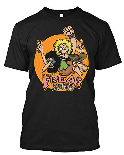 Mens The Fabulous Furry Freak Brothers Classic T Shirt Personalized Gifts Custom Long Tee T Shirt Shirts Large