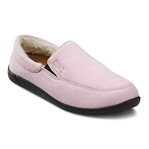 Dr.comfort Women's Cuddle Therapeutic Slippers: Pink 10 Wide (C/D)