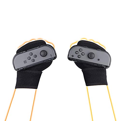 Switch 2023 Just Dance JoyCon Grip2 PackLeyuSmart Party Gift Wrist Strap Boxing Design (Free The Hands,Dance Freely with Rhythm) for Nintendo Switch Just Dance 2023 2022 2021 2020 2019 Gray