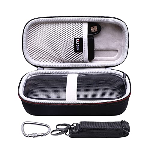 LTGEM Case for Bose Soundlink Flex Speaker - Hard Storage Travel Protective Carrying Bag, Grey