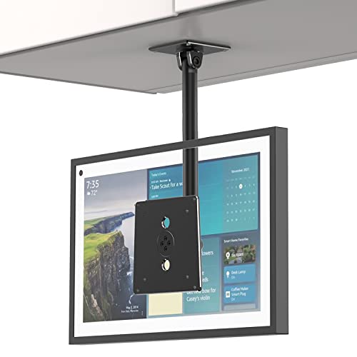 Letlar Show 15 Under Cabinet Mount, Rotatable Tilt Swivel Mount for 15, Move Or Stowed Show 15 for Saving Space