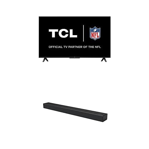 TCL 43 inch TV with Alto R1 Roku Sound Bar