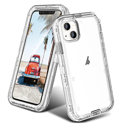 ORIbox Case Compatible with iPhone 13 Mini and iPhone 12 Mini, Heavy Duty Shockproof Anti-Fall Clear case