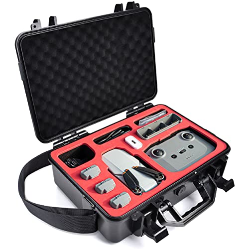 Tomat Mini 2 SE Case Waterproof Hard Carrying Case for DJI Mini 2 /Mini 2 SE Fly More Combo Accessories