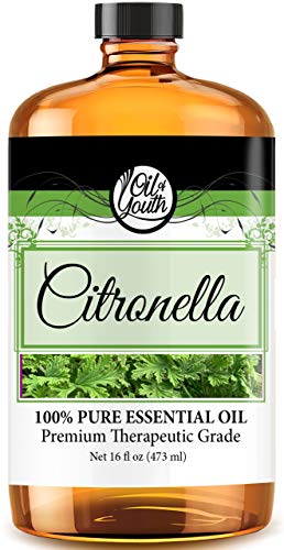 Oil of Youth Essential Oils 16oz - Citronella Essential Oil - 16 Fluid Ounces