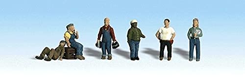 Woodland Scenics Factory Workers HO Scale