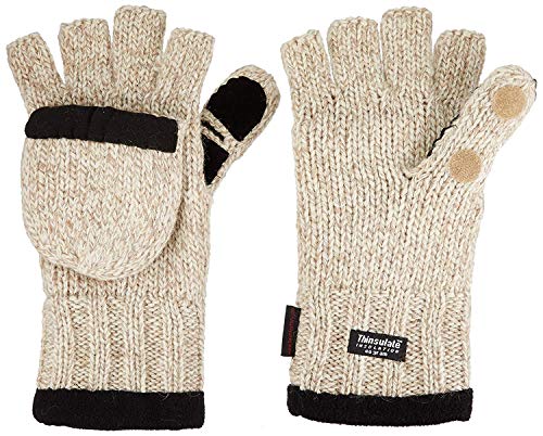 Heat Factory womens Women cold weather gloves, Wheat, One Size US