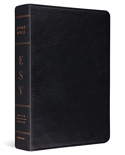 ESV Study Bible (Black, Indexed)