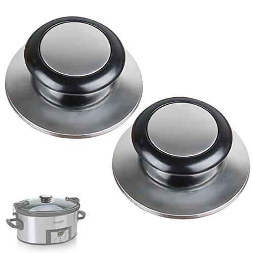 Replacement Pot Lid Knobs for Crock Pot, Lid Top handles fit Crock Pot Rival/Oval/Old.