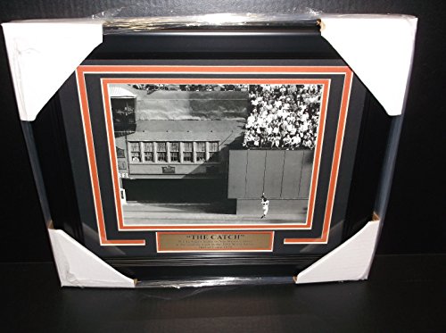 WILLIE MAYS THE CATCH 8X10 PHOTO FRAMED 1954 NEW YORK GIANTS
