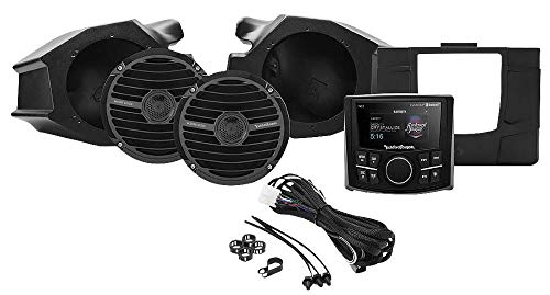Rockford Fosgate RZR14-STAGE2 Stereo and Front Speaker Kit for Select 2014-2020 Polaris RZR Models