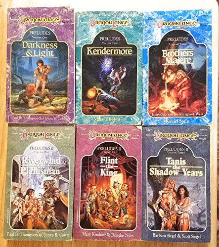 DragonLance Preludes Series - Complete 6 volume set (Preludes I trilogy and Preludes II trilogy)