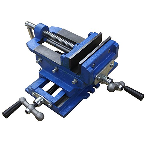 HFS(R) 6" Cross Slide Vise Drill Press Metal Milling 2 Way X-Y Heavy Duty Clamp Machine