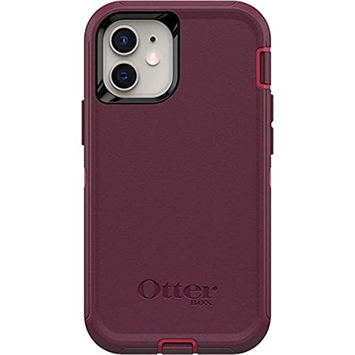 OtterBox Defender Series SCREENLESS Edition Case for iPhone 12 Mini - Berry Potion (Raspberry Wine/Boysenberry)