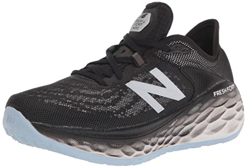 New Balance Women's Fresh Foam More V2 Running Shoe, Black/Outerspace, 8