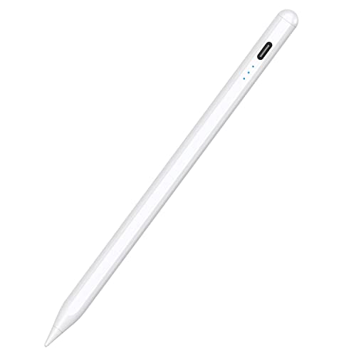 Stylus Pen for iPad 9th&10th Generation, 2X Fast Charge Apple iPad Pencil 2nd Generation for iPad Pro 11/12.9 3/4/5 Gen, iPad Mini 5/6, iPad 6/7/8, iPad Air 3/4/5, Apple Pen for iPad 2018-2023, White