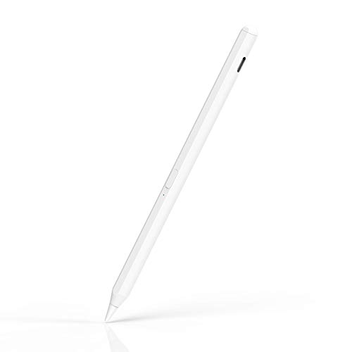 Pencil for iPad Air 5th& 4th Generation, Stylus Pen for iPad 10th Generation, Pencil with Palm Rejection Compatible with 2018-2022 Apple iPad 10th 9th Generation iPad Air 5th 3rd Gen iPad Pro (White)