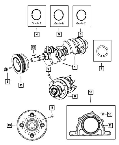 Mopar 4736604AA Flex Plate