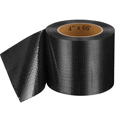 RV Underbelly Material RV Underbelly Tape Mobile Home Underbelly Thick Tape Camper Travel Trailer Belly Tape Tear Repair Tape Sealing Adhesive Patch Waterproof Tape (1 Pack, 4 Inch x 66 Feet)