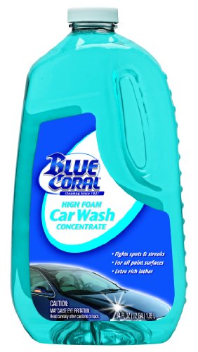 Blue Coral (WC107G-6PK) High Foam Car Wash Concentrate - 64 oz., (Pack of 6)