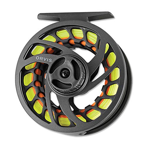 Orvis Clearwater Large Arbor Fly Reel - Smooth-Casting Fly Fishing Reel with Left or Right Hand Retrieve Conversion, Gray - II (4-6 wt)