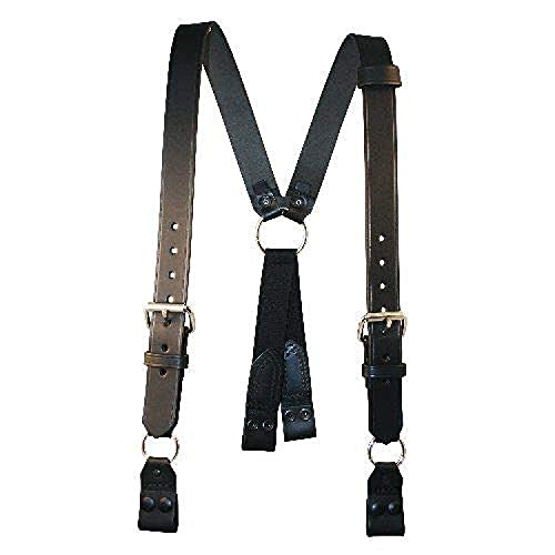 Boston Leather Boston - Fireman's Suspenders W/Loop Attachment - 9177XL-1