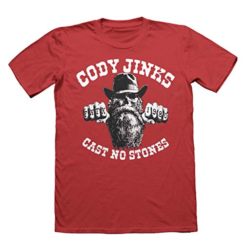 CODY JINKS - CAST NO Stones Shirt (Red, XL)