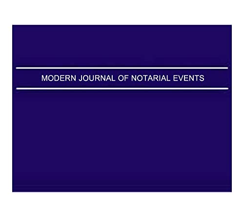 HUBCO Modern Journal Of Notarial Events - Soft Cover